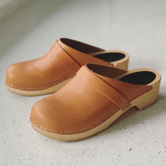 Swedish Hasbeens Husband Clogs Size 38 - Picture 6 of 9